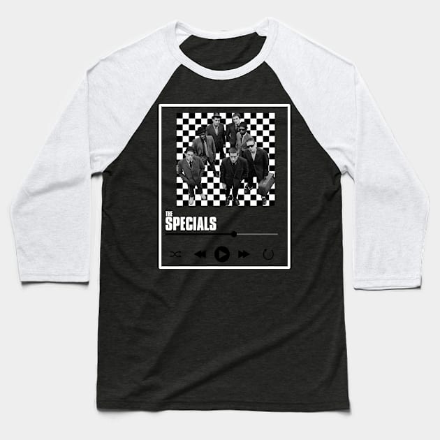 The Specials Music Of Ska Baseball T-Shirt by suckerpack